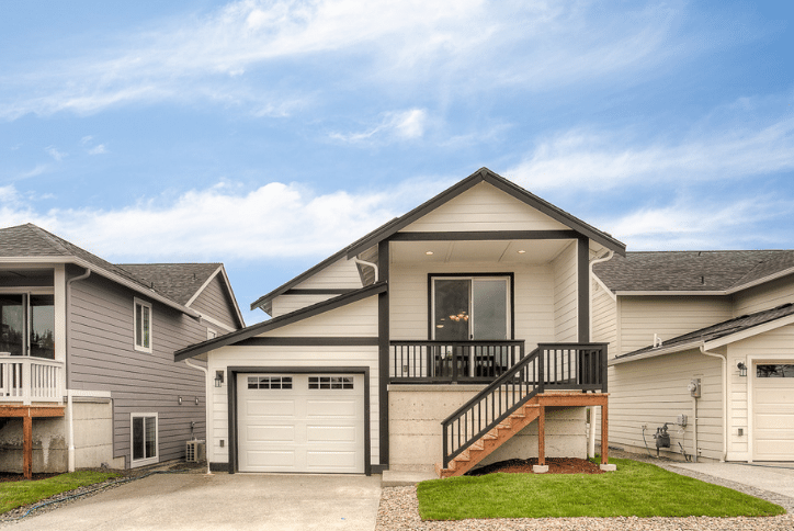 Azure Edmunds Park Rear Exterior Garage and Patio