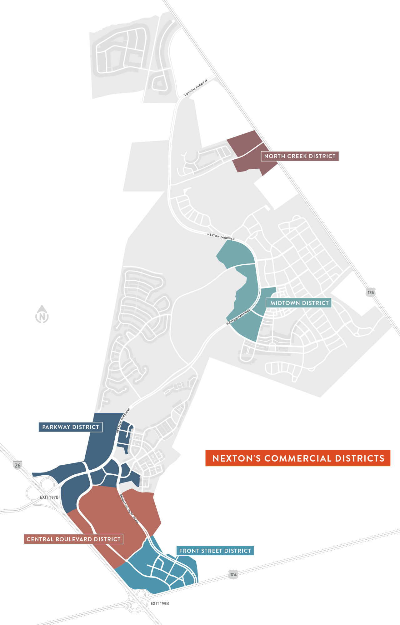 Nexton Commercial District Map