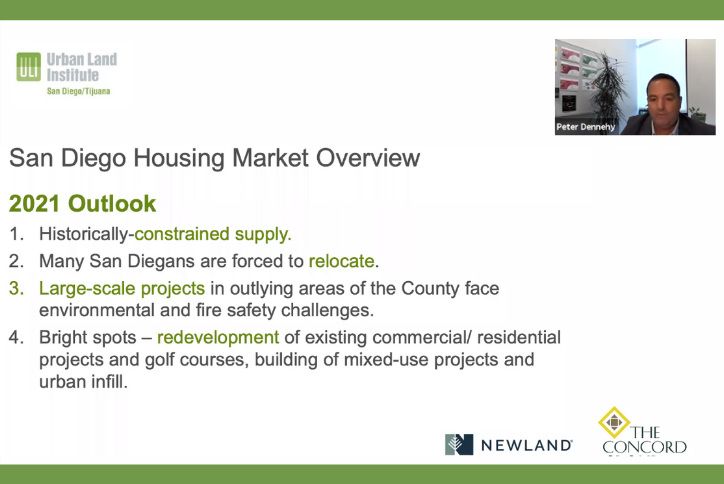 Peter Dennehy ULI San Diego Housing Market Overview