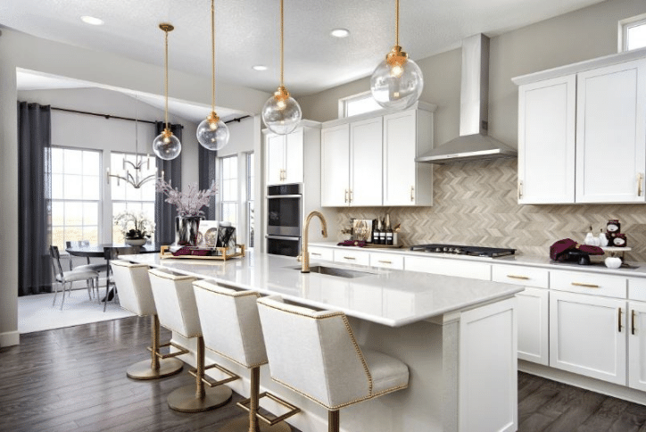 Austin Texas Real Estate White Kitchen Inspiration